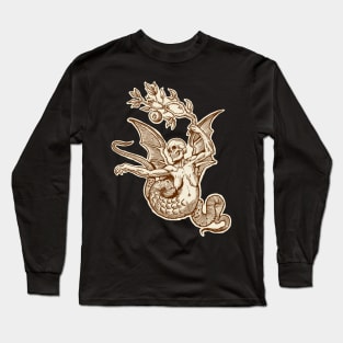 Medieval Demon Long Sleeve T-Shirt